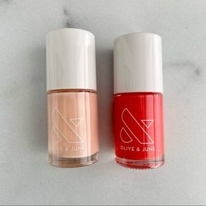 Olive & June Nail Polish, BI and LAVA